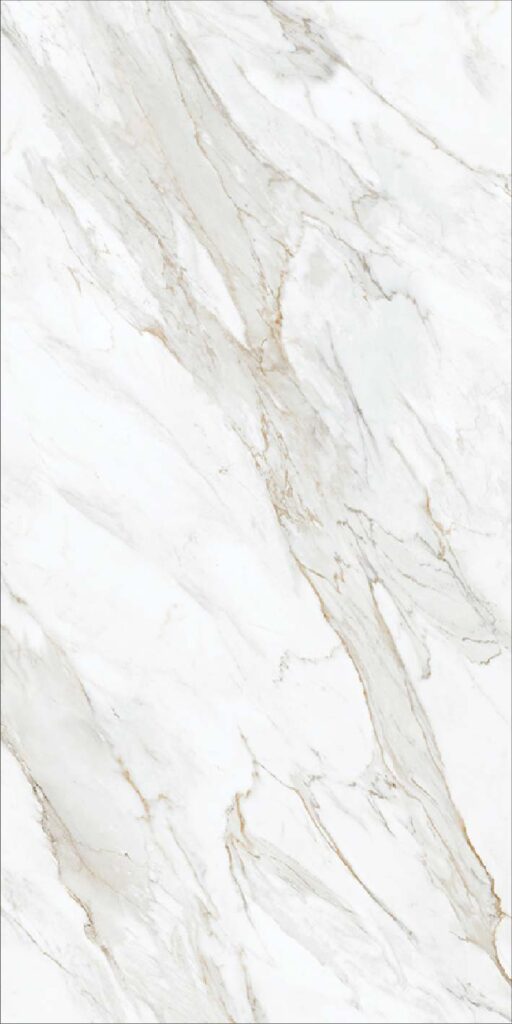 PIEDRA SINTERIZADA CALACUTTA BORGHINI PULIDO/MATE 120X240cm 9 MM