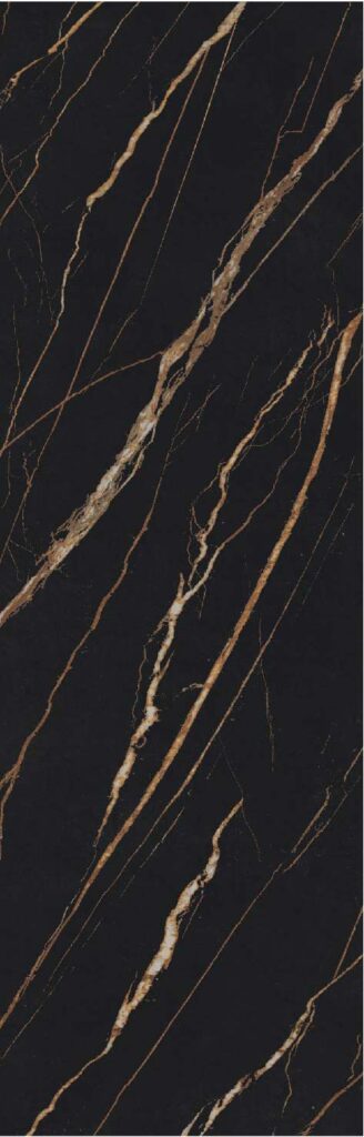 PIEDRA SINTERIZADA NOIR DESIRE MATE 80X300cm 15 MM