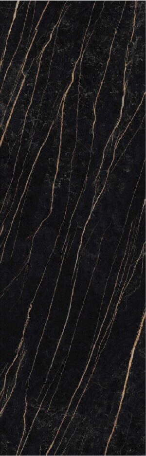 PIEDRA SINTERIZADA SHARA NOIR PULIDO 80X320cm 15 MM