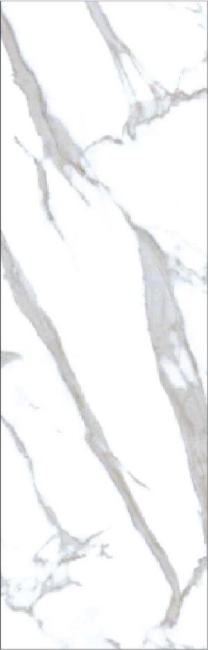 PIEDRA SINTERIZADA CALACATTA MATE 80X320cm 15 MM