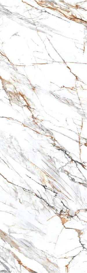 PIEDRA SINTERIZADA CALACATTA LUXE PULIDO 80X300cm 15 MM