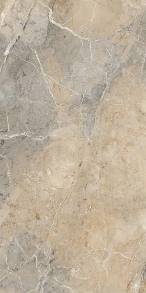 PIEDRA SINTERIZADA BRECCIA BLUE PULIDO 120X240cm 9 MM