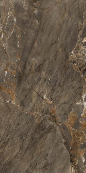 PIEDRA SINTERIZADA IRISH BROWN PULIDO 120X240cm 9 MM