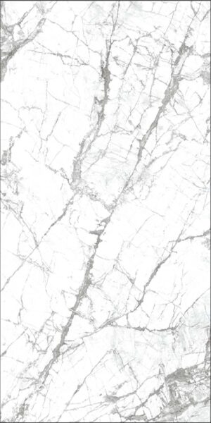 PIEDRA SINTERIZADA INVISIBLE WHITE PULIDO 160X320cm 15 MM