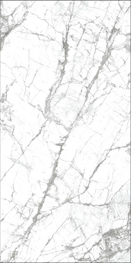 PIEDRA SINTERIZADA INVISIBLE WHITE PULIDO 160X320cm 15 MM