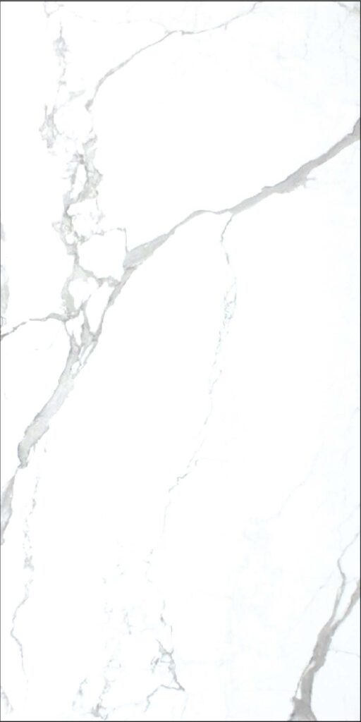 PIEDRA SINTERIZADA STATUARIO NATURAL PULIDO 160X320cm 12 MM