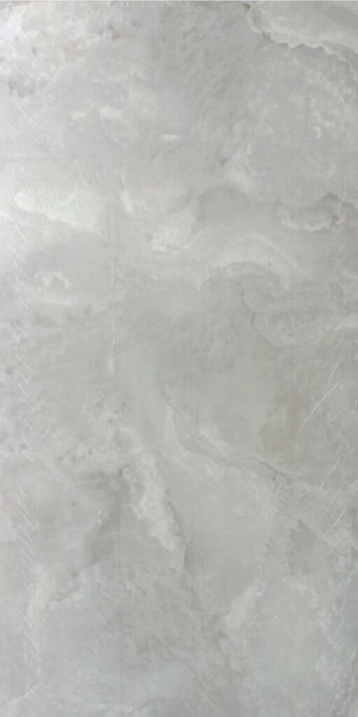 PIEDRA SINTERIZADA CLOUDY ONIX PULIDO 160X320cm 12 MM