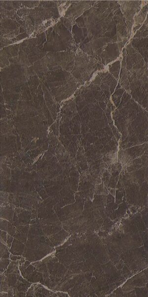 PIEDRA SINTERIZADA MARBLE BROWN PULIDO 162X324cm 12 MM