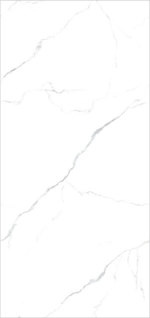 PIEDRA SINTERIZADA CARRARA WHITE CRYSTALLINE GLOSS 120X270cm 9MM