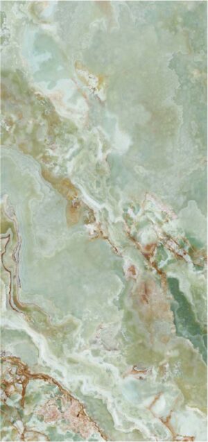 PIEDRA SINTERIZADA GLACIAL JADE CRYSTALLINE GLOSS 120X270cm 9MM