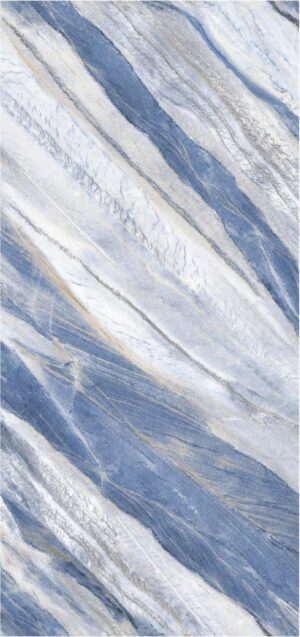 PIEDRA SINTERIZADA ROYAL BLUE CRYSTALLINE GLOSS 120X270cm 9MM
