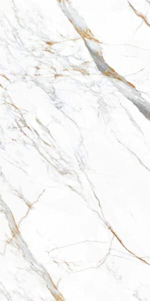 PIEDRA SINTERIZADA CARVE FISH MAW GOLD CRYSTALLINE GLOSS 160X320cm 12 MM