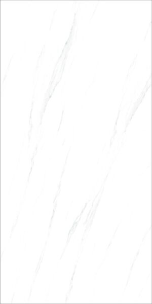 PIEDRA SINTERIZADA INK WHITE CRYSTALLINE GLOSS 160X320cm 12 MM