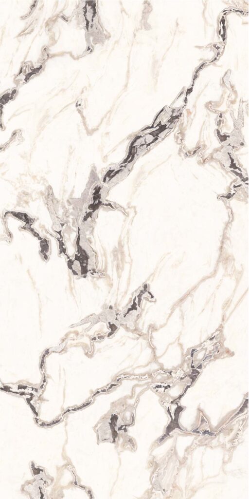 PIEDRA SINTERIZADA DOVER WHITE MATE 160X320cm 12 MM