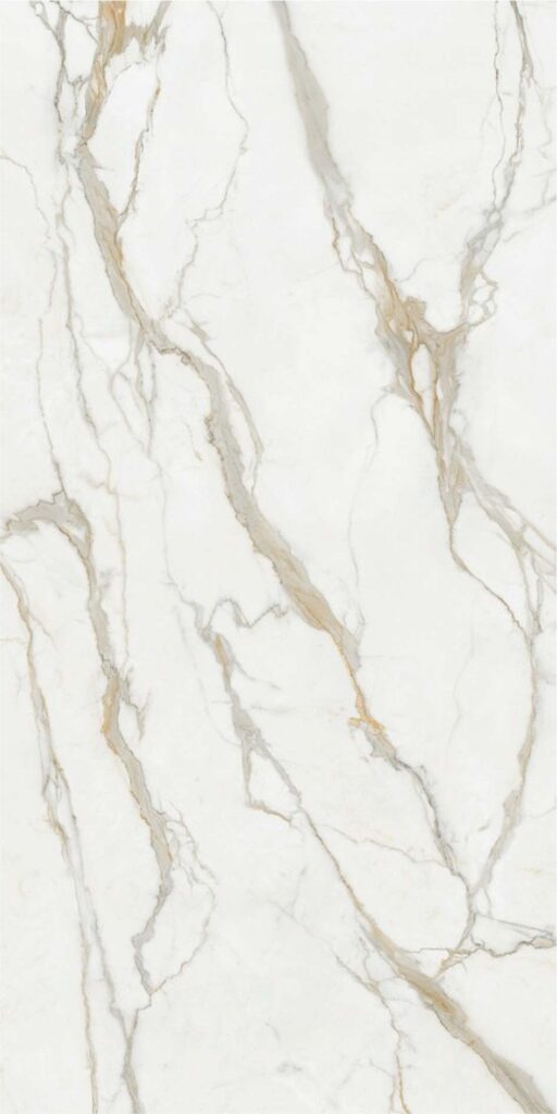 PIEDRA SINTERIZADA CALACATTA ORO MATE 160X320cm 12 MM