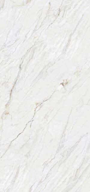 PIEDRA SINTERIZADA BABYLON WHITE DIE SURFACE 120X270cm 9MM