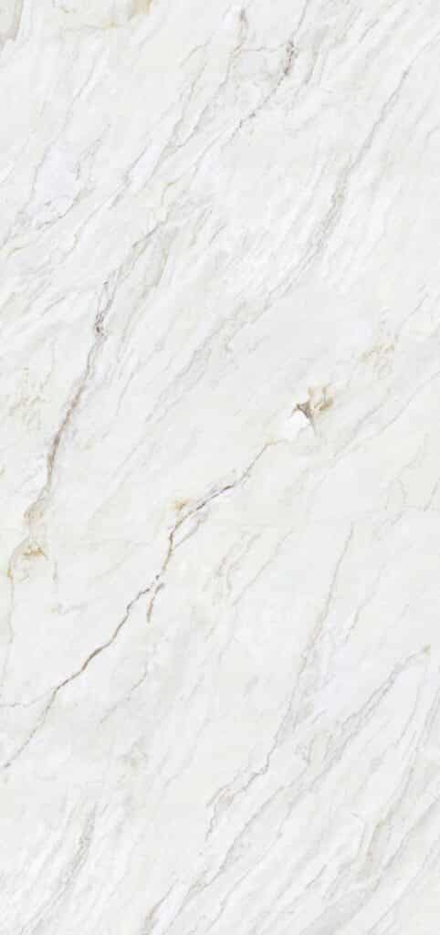 PIEDRA SINTERIZADA BABYLON WHITE DIE SURFACE 120X270cm 9MM