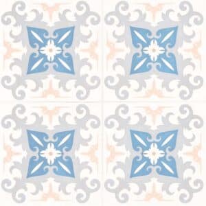 PORCELANATO HABITARE BLUE MATE 61X61cm
